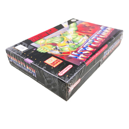 Battle Clash Super Nintendo Brand New - Top Corner Of Authentic Game Box