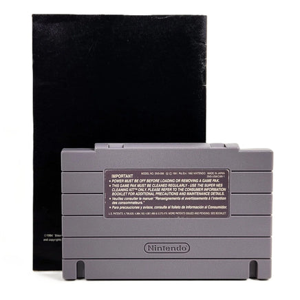 Biker Mice From Mars Super Nintendo Very Good Loose - Game Cartridge Back