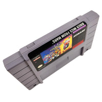 Biker Mice From Mars Super Nintendo Very Good Loose - Game Cartridge Close up of spine label