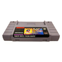 Biker Mice From Mars Super Nintendo Very Good Loose - Cartridge Top Label