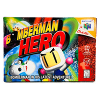 Bomberman Hero Nintendo 64 Very Good - Front Of Game Box