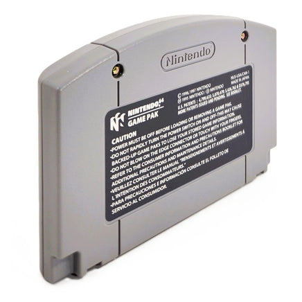 Bomberman Hero Nintendo 64 Very Good - Right-Back View of Video Game Cartridge
