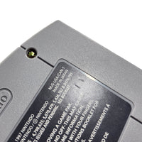 Bomberman Hero Nintendo 64 Very Good - Close up view of rear cart label showing number stamp proving authentic cartridge