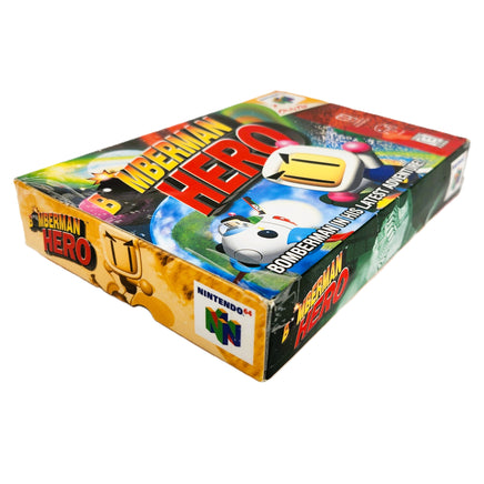 Bomberman Hero Nintendo 64 Very Good - Bottom Left Corner Shown