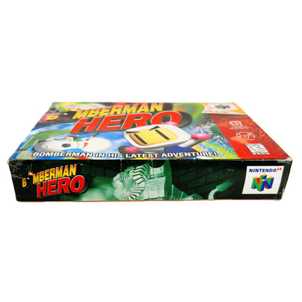 Bomberman Hero Nintendo 64 Very Good - Bottom or Retail Box Shown