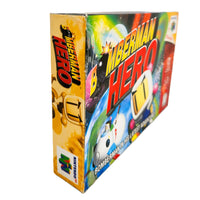 Bomberman Hero Nintendo 64 Very Good - Angled Left-Front View of Retail Box