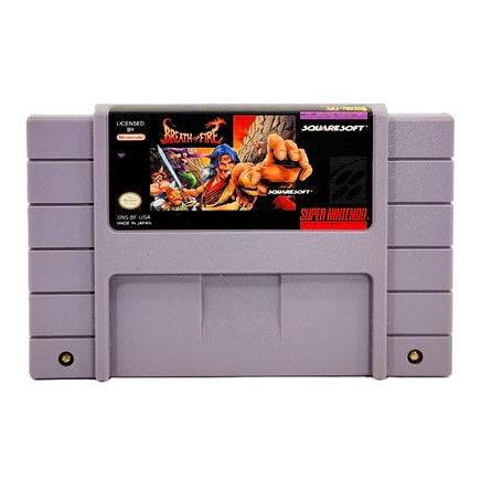 Breath Of Fire Super Nintendo Good Loose - Game Cartridge Front