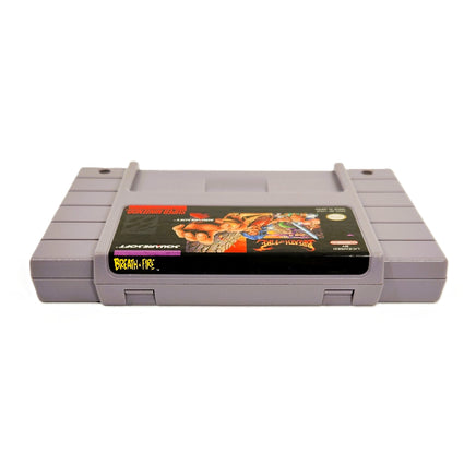 Breath Of Fire Super Nintendo Good Loose - Cartridge Top Label