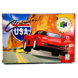 Cruisn Usa Players Choice Nintendo 64 Very Good - Front Of Authentic Game Box