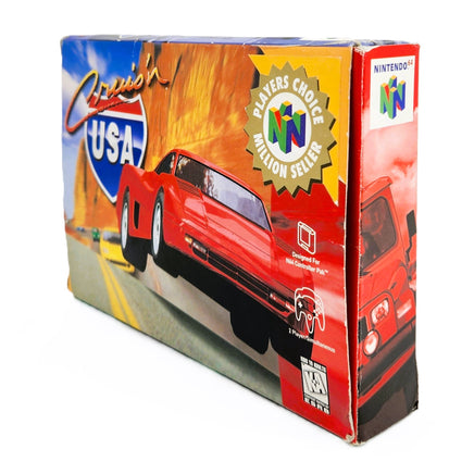 Cruisn Usa Players Choice Nintendo 64 Very Good - Front Right of Box Shown