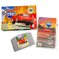 Cruisn Usa Players Choice Nintendo 64 Very Good - Showing Retail Box with Cartridge and Manual