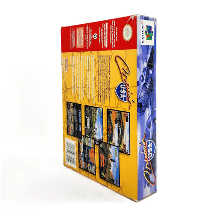 Cruisn Usa Players Choice Nintendo 64 Very Good - Alternate spine and rear view of retail game box