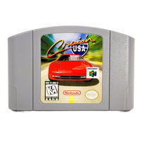 Cruisn Usa Players Choice Nintendo 64 Very Good - Front of Cartridge