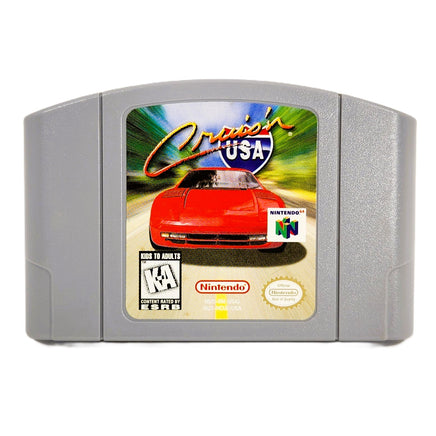 Cruisn Usa Players Choice Nintendo 64 Very Good - Front of Cartridge