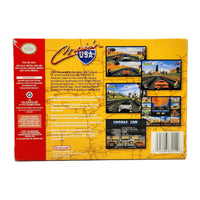 Cruisn Usa Players Choice Nintendo 64 Very Good - Back view of authentic retail game box release