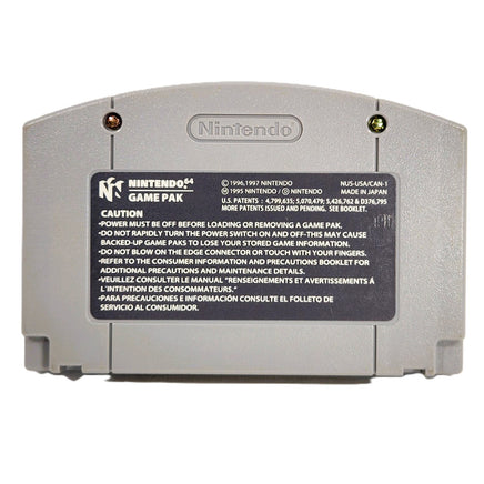 Cruisn Usa Players Choice Nintendo 64 Very Good - Back of Cartridge