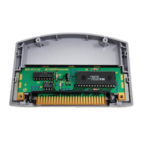 Cruisn World Nintendo 64 Very Good - Open cart showing authentic game circuit board with Nintendo branding on board and chips proving game is genuine