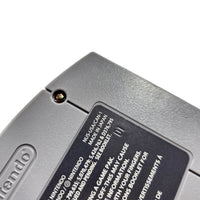 Cruisn World Nintendo 64 Very Good - Close up view of rear game cartridge label with number stamp proving the game cart is authentic
