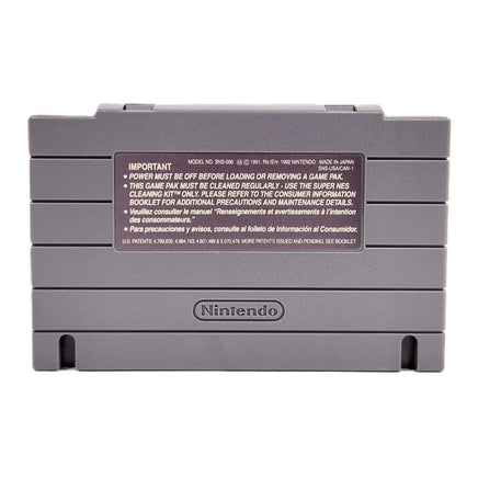 Donkey Kong Country 2 Players Choice Super Nintendo Very Good - Rear view of cartridge showing label
