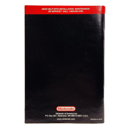 Donkey Kong Country 2 Players Choice Super Nintendo Very Good - View of instruction manual back
