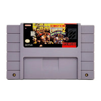 Donkey Kong Country 2 Diddy's Kong Quest Super Nintendo Very Good Loose - Front Label Of Authentic Cartridge