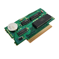 Donkey Kong Country 2 Diddy's Kong Quest Super Nintendo Very Good Loose - Close up of authentic game circuit board with Nintendo branding & working save battery installed