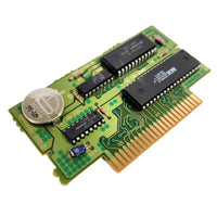 Donkey Kong Country 3 Players Choice Super Nintendo Very Good - Close up view of game cartridge circuit board