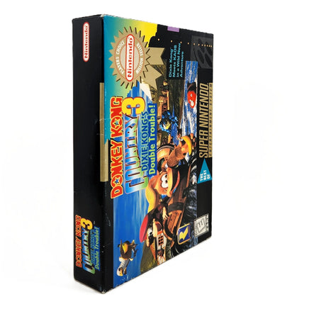 Donkey Kong Country 3 Players Choice Super Nintendo Very Good - Authentic Retail Game Showing spine with game title visible