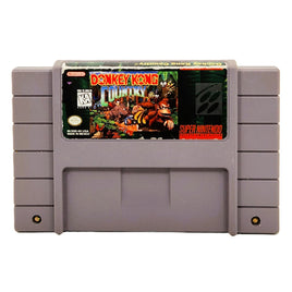 Donkey Kong Country Super Nintendo Acceptable Loose - Cartridge Front View