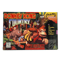 Donkey Kong Country Super Nintendo Very Good - Game Box Front Artwork
