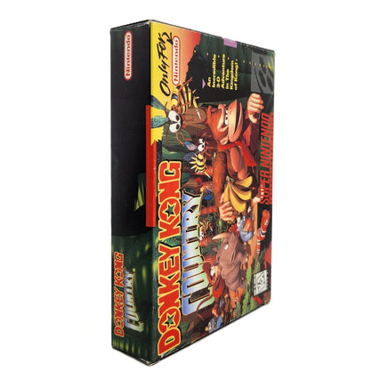 Donkey Kong Country Super Nintendo Very Good - Game Box Front Artwork view 1