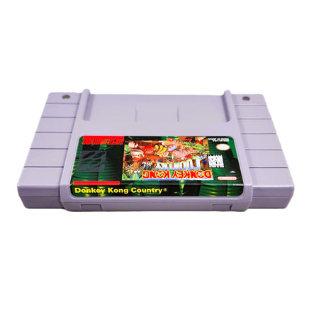 Donkey Kong Country Super Nintendo Very Good - Cartridge Top Label Spine