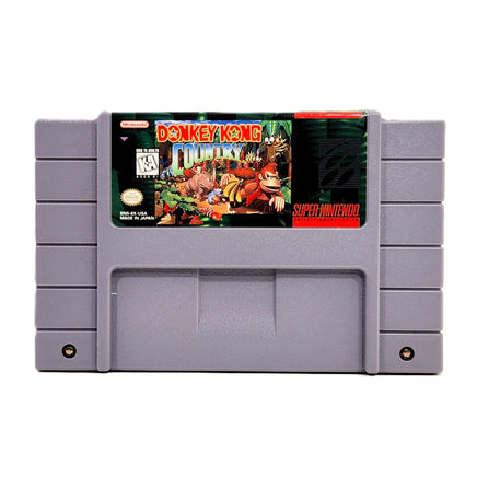 Donkey Kong Country Super Nintendo Very Good Loose - SNES Cartridge Front Label
