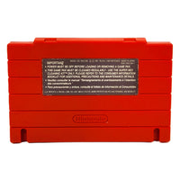 Doom Super Nintendo Good Loose - Back Label Of Cartridge