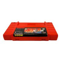 Doom Super Nintendo Good Loose - Cartridge Spine Label