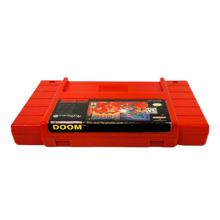 Doom Super Nintendo Good Loose - Cartridge Spine Label