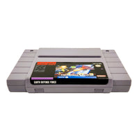 Earth Defense Force Super Nintendo Very Good Loose - Cartridge Spine Label