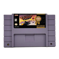 F-Zero Players Choice Super Nintendo Very Good - Front label of authentic game cartridge