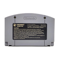 F-Zero X Nintendo 64 Acceptable Loose - Rear view of game cart