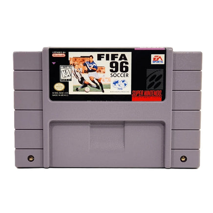 FIFA Soccer 96 Super Nintendo Very Good Loose - SNES Cartridge Label Shown