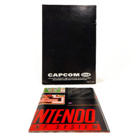 Final Fight Super Nintendo Very Good CIB- Instruction manual  rear and poster