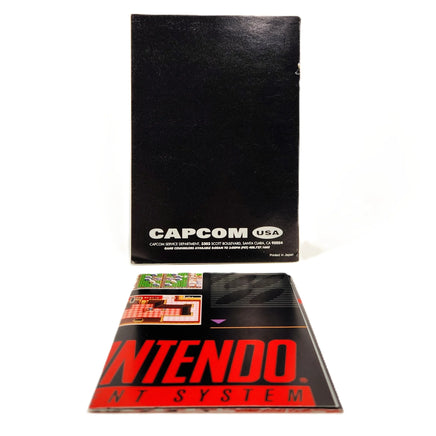Final Fight Super Nintendo Very Good CIB- Instruction manual  rear and poster