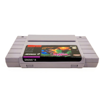 Gradius III Super Nintendo Very Good Loose - Cartridge Top Label
