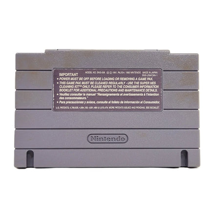 Ken Griffey Jr Major League Baseball Super Nintendo Good Loose - SNES Back Of Official Game Cartridge