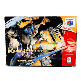Killer Instinct Gold Nintendo 64 CIB Very Good - Original Retail Box Front