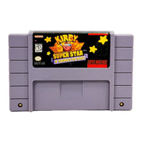 Kirby Super Star Super Nintendo Good Loose - Front Of Official Game Cartridge