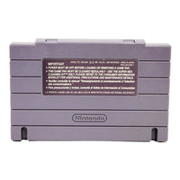 Kirby Super Star Super Nintendo Good Loose - Back Of Official Game Cartridge