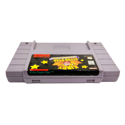 Kirby Super Star Super Nintendo Good Loose - Top Edge Cartridge Label