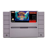Lagoon Super Nintendo Very Good Loose - SNES Original Game Cartridge Front
