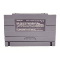 Lagoon Super Nintendo Very Good Loose - SNES Original Cartridge Back Panel